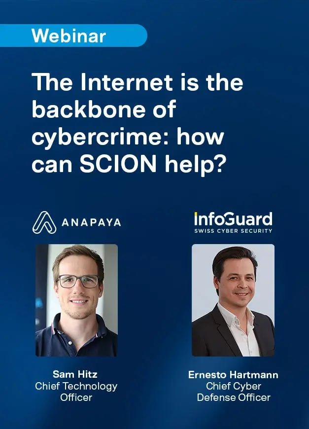 The Internet is the backbone of cybercrime: how can SCION help?